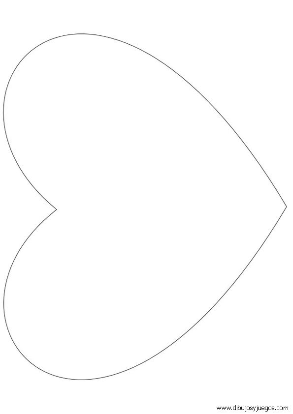dibujos-de-corazones-048 | Dibujos y juegos, para pintar y colorear