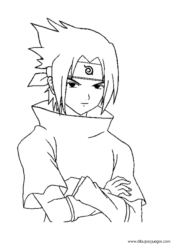 dibujos-de-naruto-003 | Dibujos y juegos, para pintar y colorear