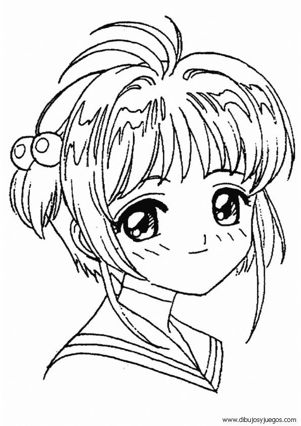 dibujos-de-sakura-cardcaptor-001 | Dibujos y juegos, para pintar y ...