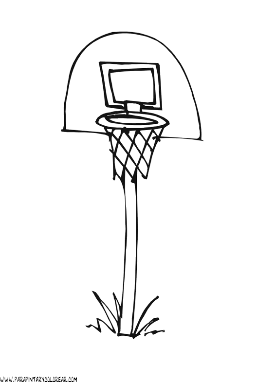 Dibujo de baloncesto - Imagui