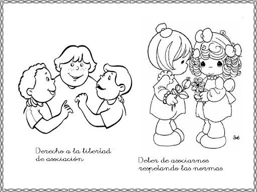 Dibujos derechos del niño | Manualidades Infantiles