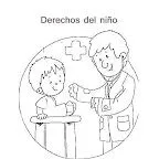 Dibujos de los derechos del niño para pintar | Manualidades Infantiles