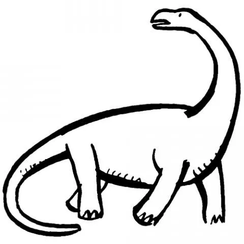 Dibujos de Dinosaurio para colorear
