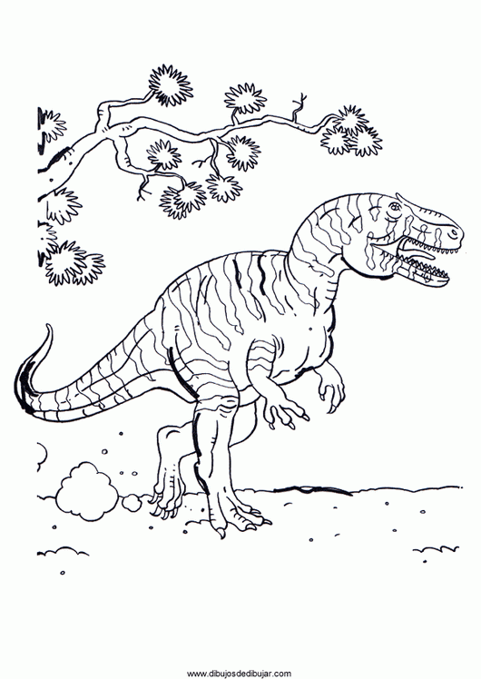 Dibujos de dinosaurios para colorear e imprimir (3 de 6) | Dibujos ...