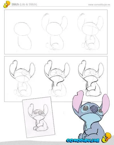 Dibujos Disney para dibujar faciles - Imagui