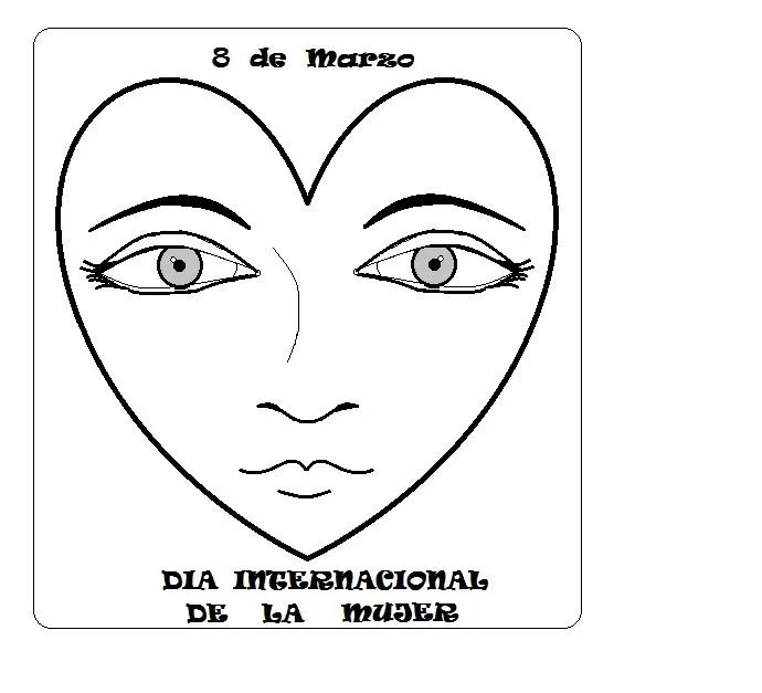 DIBUJOS PARA DOCENTES: 8 DE MARZO - DIA INTERNACIONAL DE LA MUJER