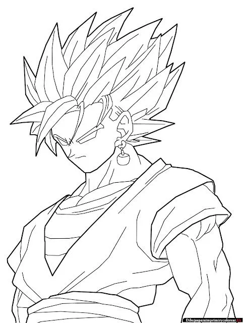 dibujos de dragon ball z para colorear - ALOjamiento de IMágenes