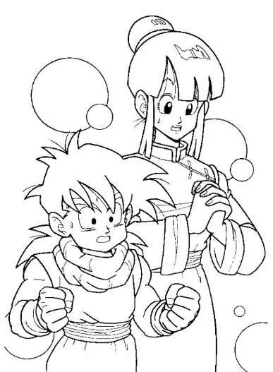 Dibujos de Dragon Ball para pintar y colorear