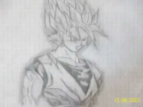 Dibujos de Dragon Ball Z a lapiz - Imagui