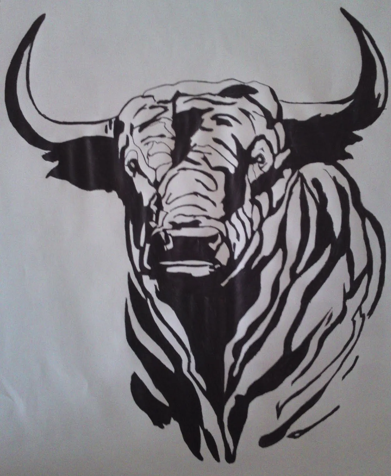 DIBUJOS EDU: CARAS DE TOROS