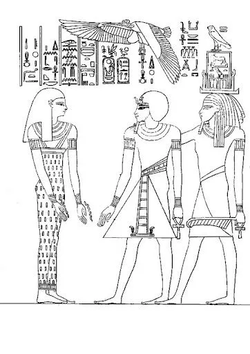 DIBUJOS DE EGIPTO PARA PINTAR Y COLOREAR SOBRE EGIPTO