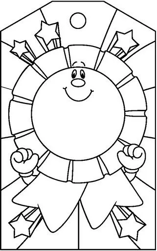 Escarapela para colorear - Imagui