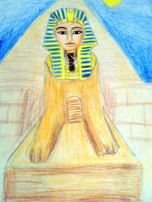 Dibujos de la esfinge de egipto - Imagui