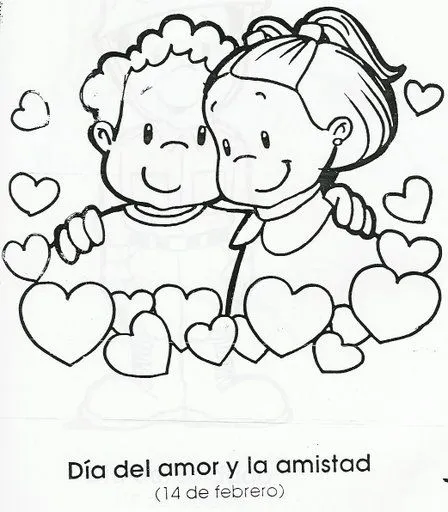 Dibujos del amor y la amistad faciles - Imagui