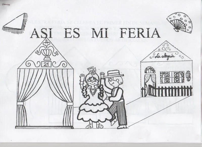 Dibujos de la feria - Imagui