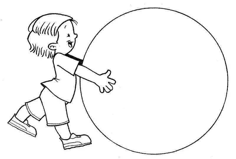 Gafetes para colorear de preescolar - Imagui