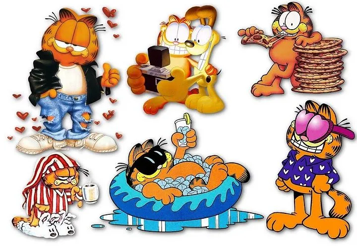 Dibujos de garfield bebé - Imagui