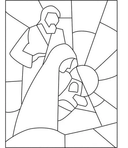 Dibujos vidrieras para imprimir - Imagui