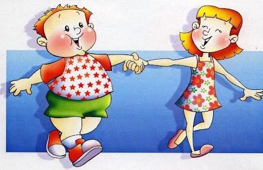 Dibujos gordo flaco para colorear - Imagui