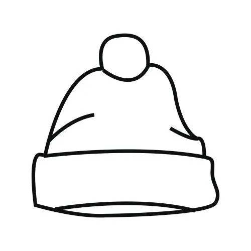 DIBUJOS DE GORROS PARA COLOREAR | Dibujos para colorear