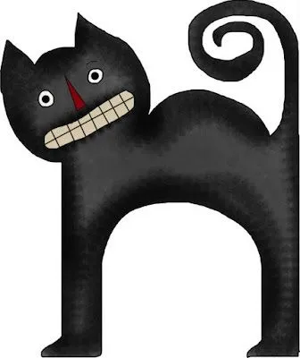 DIBUJOS DE HALLOWEEN PARA NIÑOS - GATO NEGRO : INFANTIL Y PARA NIÑOS ...