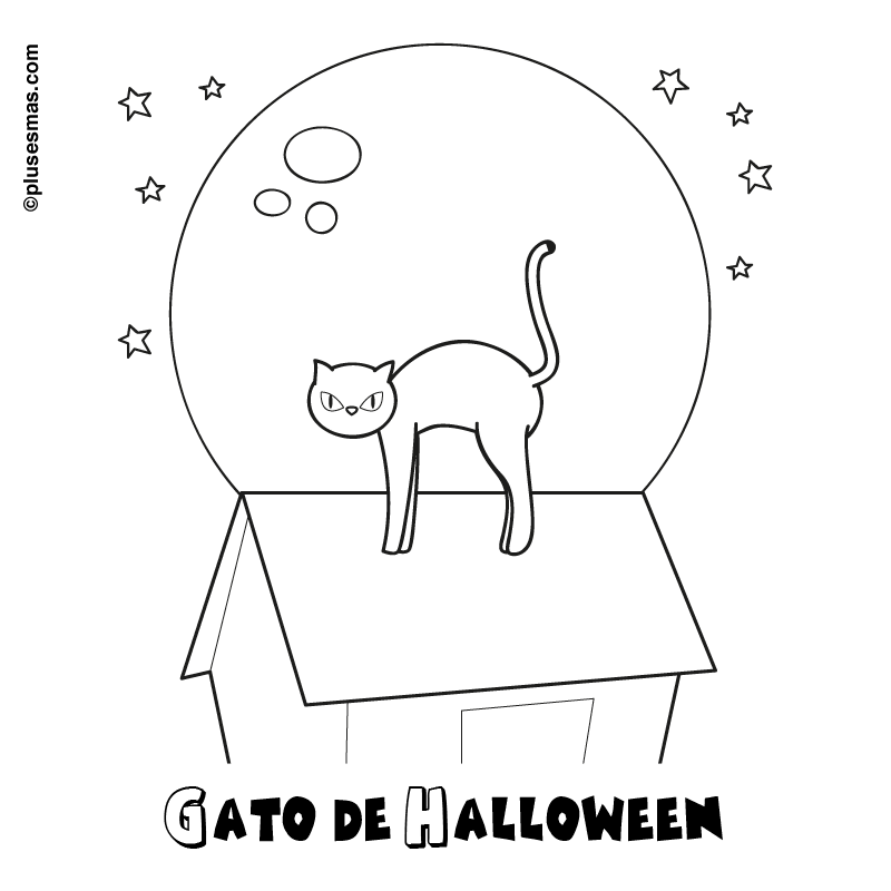 Dibujos de halloween. Ocio en casa, Colorear con niños y nietos ...