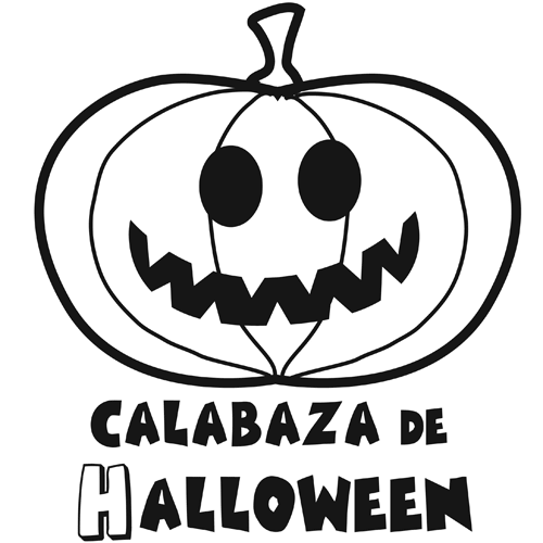 Dibujos de halloween. Ocio en casa, Colorear con niños y nietos ...