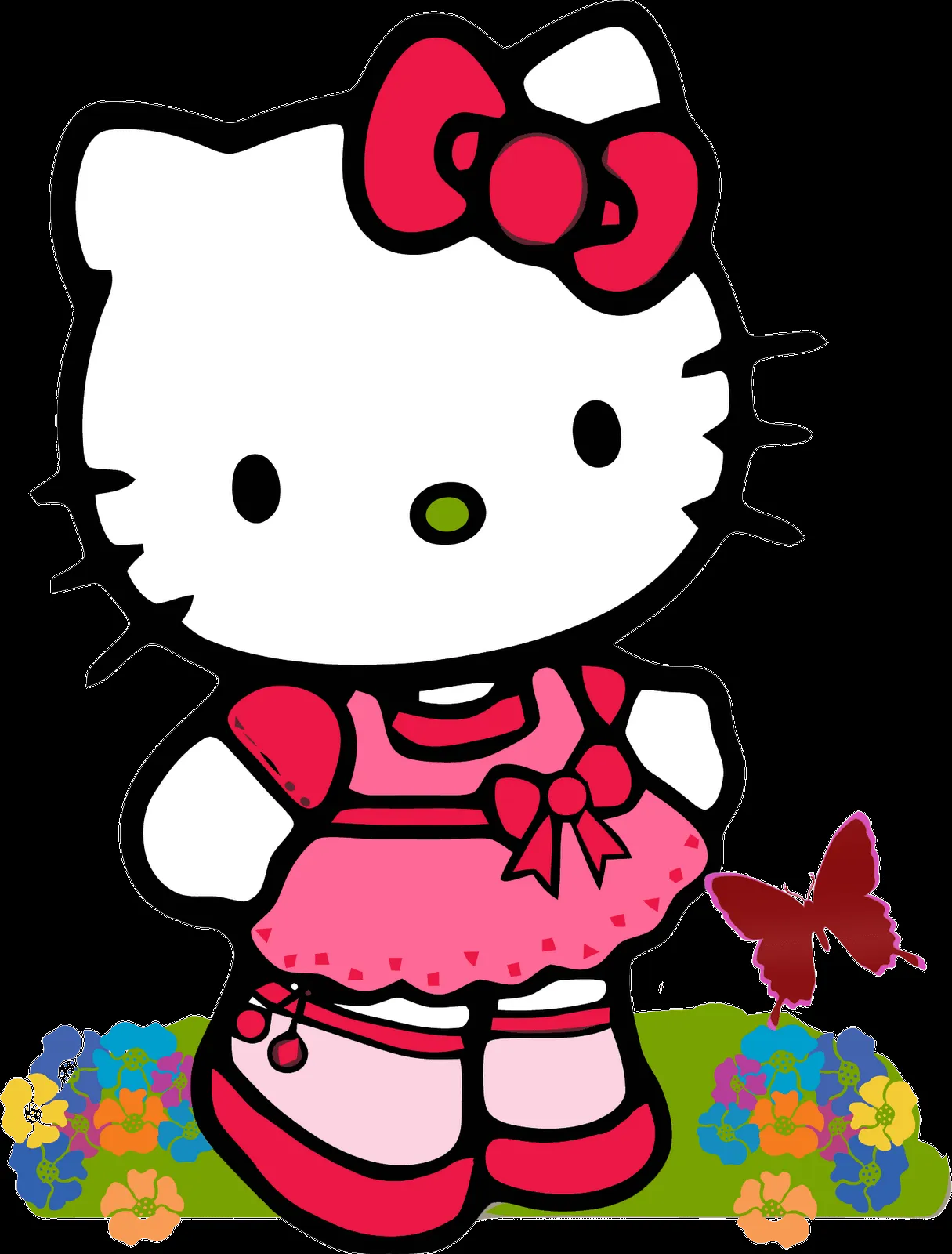 Dibujos de Hello Kitty a color - Imagui