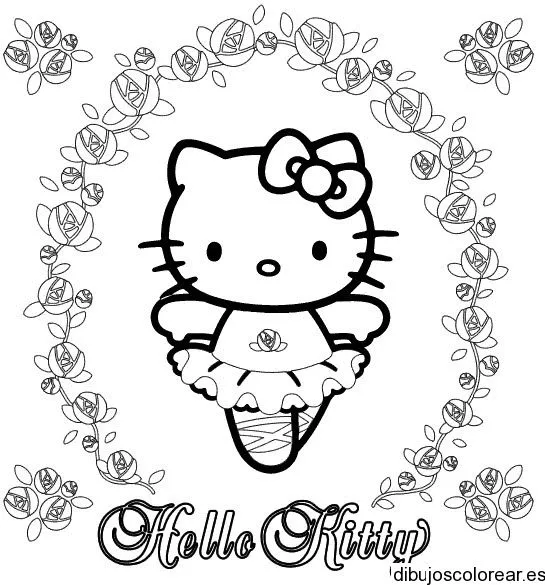 Dibujos de Hello Kitty | Dibujos para Colorear