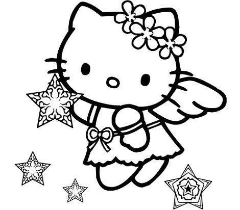 6 Dibujos Hello Kitty Navidad