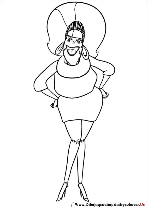 Dibujos de Hotel Transilvania para Imprimir y Colorear - Dibujos ...