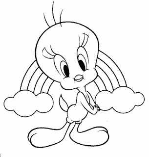 Dibujos para imprimir y colorear: Arcoiris para colorear