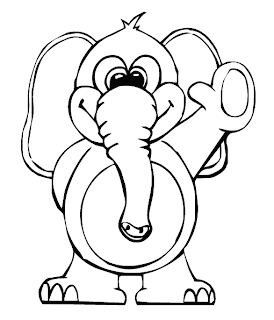 Elefante para colorear | Dibujos infantiles, imagenes cristianas