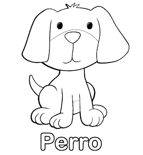 Perros para colorear | Dibujos infantiles, imagenes cristianas