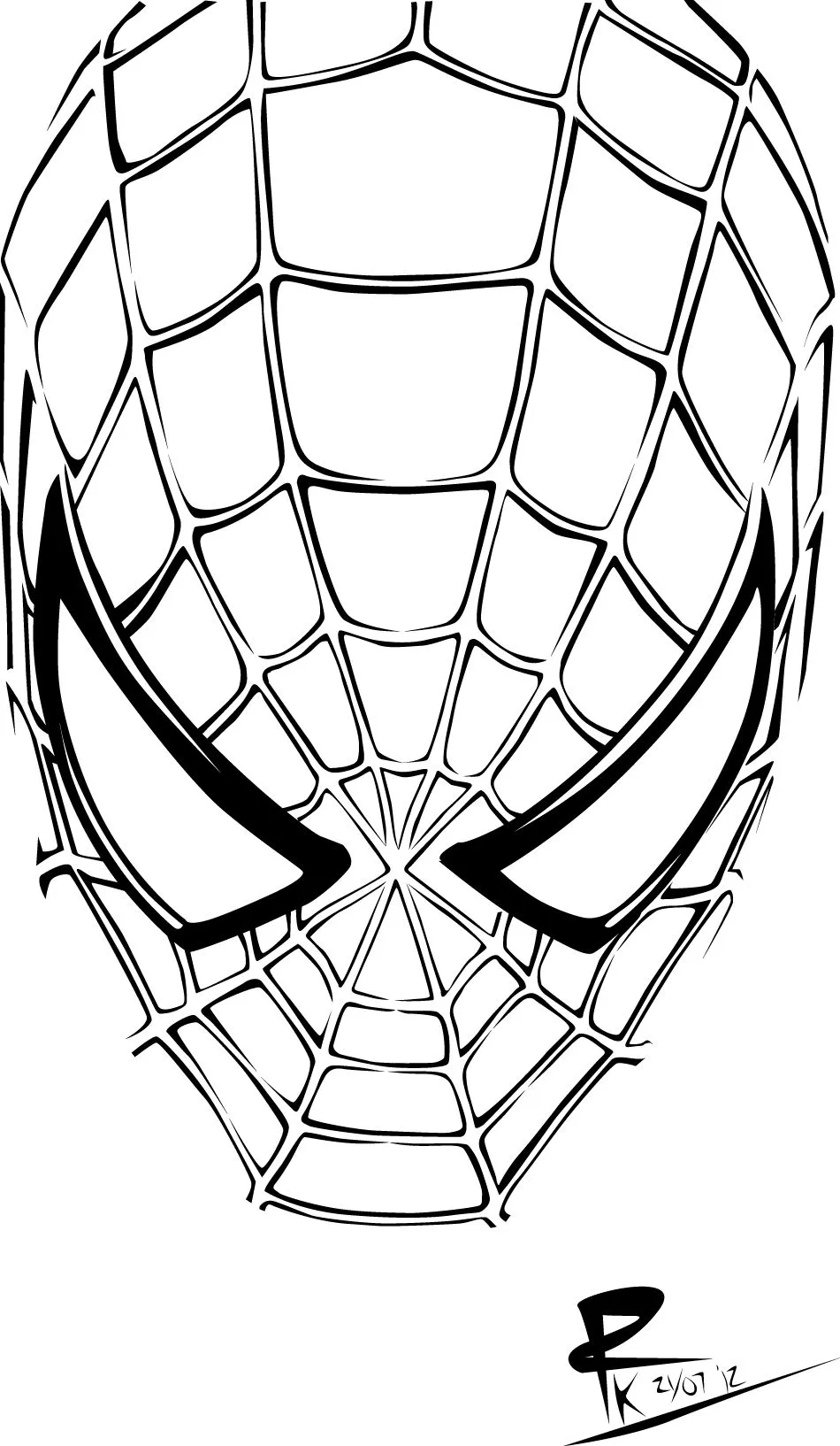 dibujos para imprimir spiderman dibujos para colorear imagixs