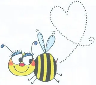 Dibujos infantiles de abejas - Imagui
