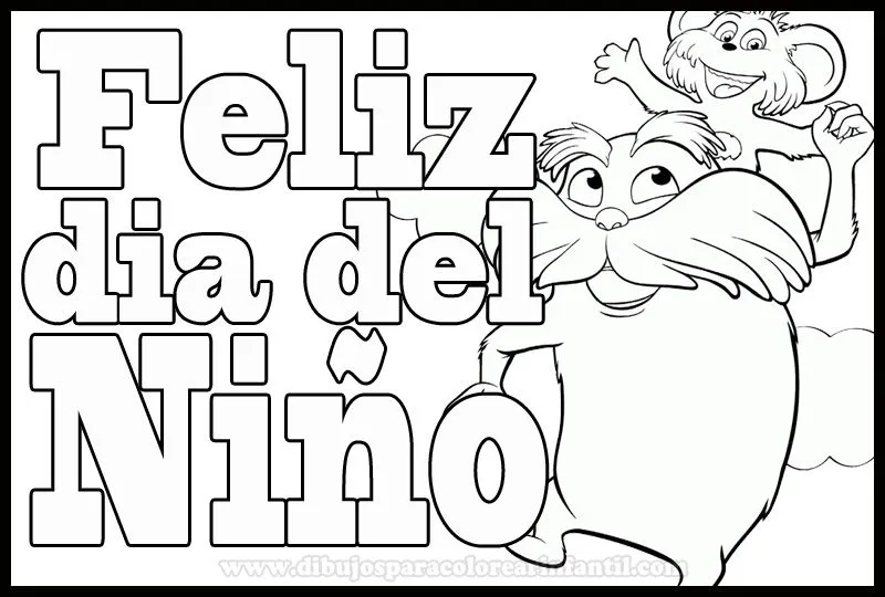 Dibujos Infantiles para colorear del dia del niño ~ Dibujos para ...