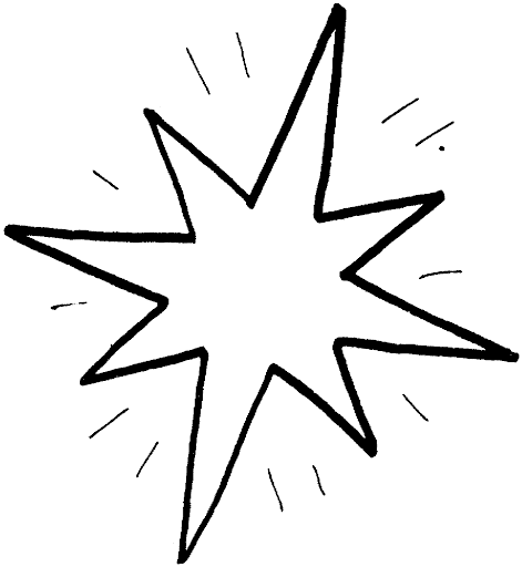 DIBUJOS INFANTILES DE ESTRELLAS PARA COLOREAR