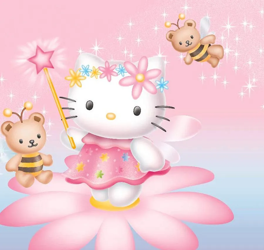 DIBUJOS INFANTILES DE HELLO KITTY:HELLO KITTY HADAS MAGICAS : COSAS ...