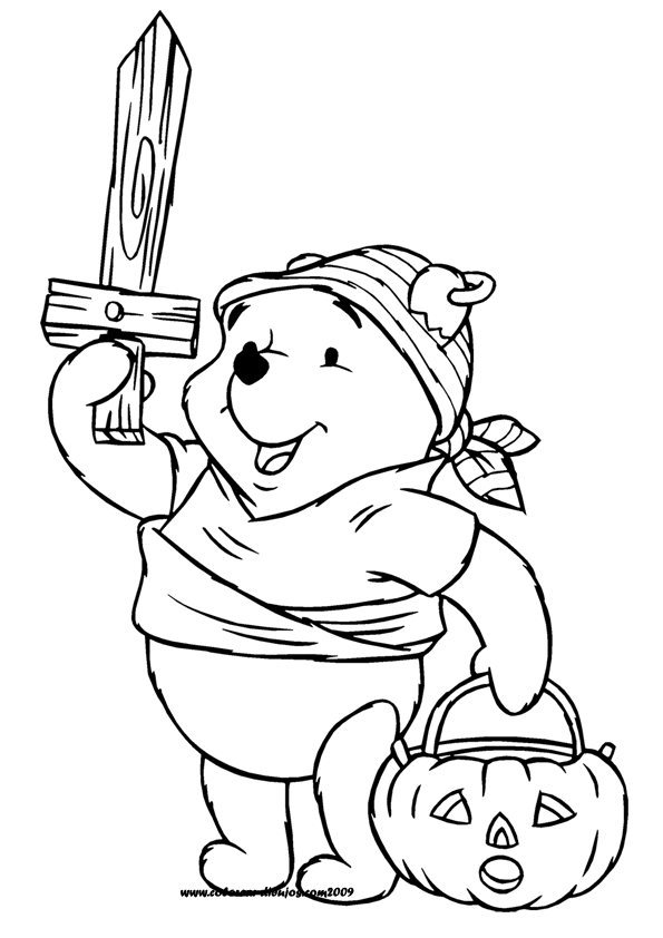 DIBUJOS INFANTILES PARA NIÑOS PARA COLOREAR Y PINTAR:WINNIE THE POOH ...