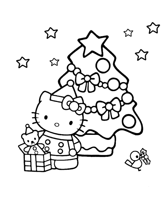 DIBUJOS INFANTILES PARA NIÑOS DE HELLO KITTY PARA COLOREAR:HELLO ...