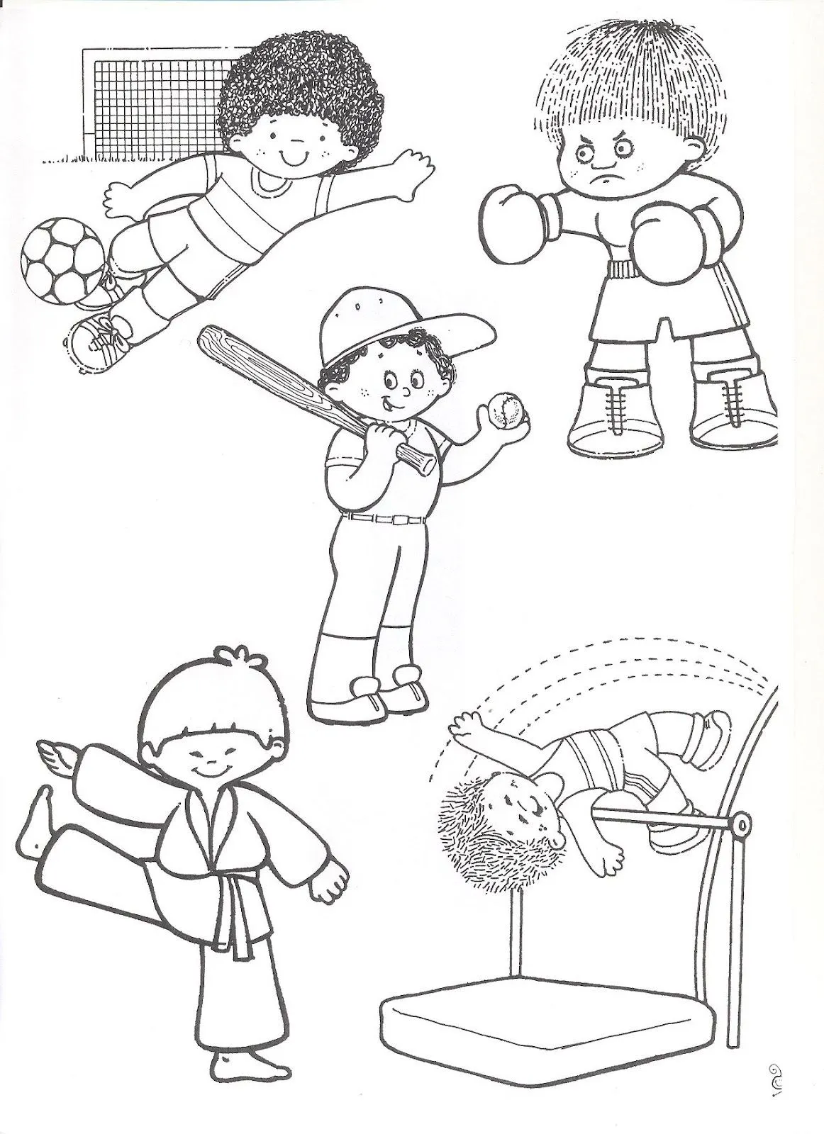 Dibujos de las olimpiadas para niños - Imagui