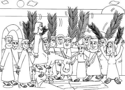 Dibujos infantiles para pintar de Semana Santa - Imagui