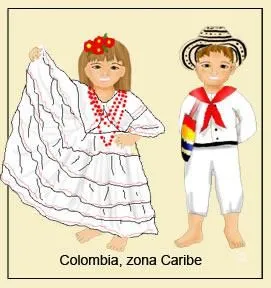 DIBUJOS INFANTILES DE TRAJES TIPICOS