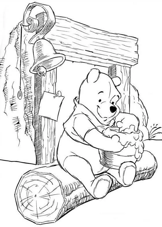 DIBUJOS INFANTILES WINNIE THE POOH PARA COLOREAR E IMPRIMIR ...