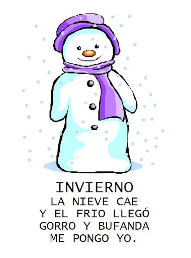 DIBUJOS DEL INVIERNO