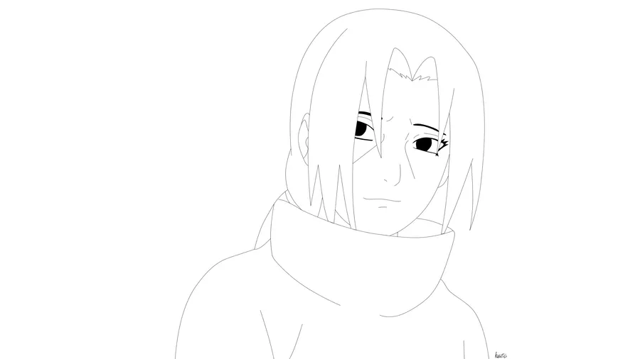 Dibujos de itachi uchiha para colorear - Imagui