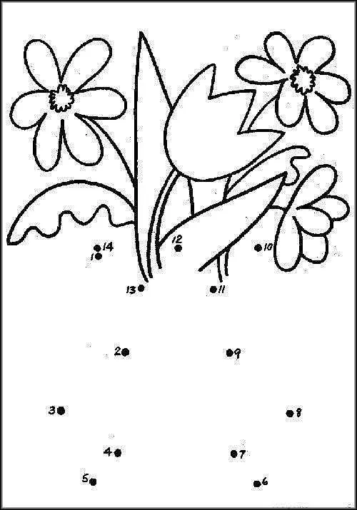 Dibujos de macetas con flores - Imagui