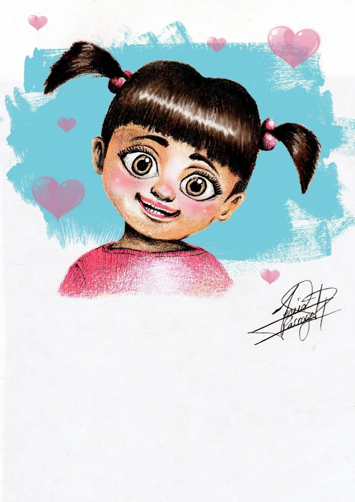 Los dibujos de Jexuxin: Niña de Monstruos S.A