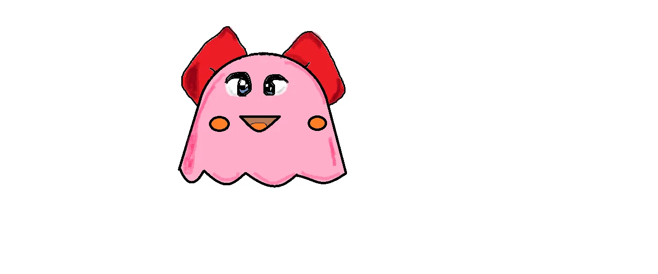 Mis dibujos de kirby en paint